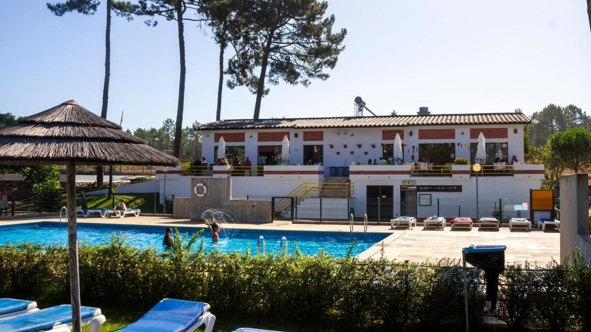 Parque De Campismo Orbitur Valado Hotell Nazaré Exteriör bild